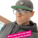 David Harewood Instagram - My turn to do the shopping 😳 # comedy #shoppingtrip #bustarhymes