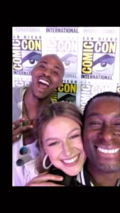 David Harewood Instagram - Ahhhh #Supergirl