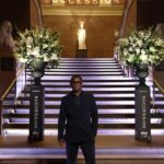 David Harewood Instagram - Big thank you to @paulsmithdesign for this beautiful outfit! Enjoyed my evening at the #sucession premier! Shout out to @sabinaharper for her hard work!👌🏾