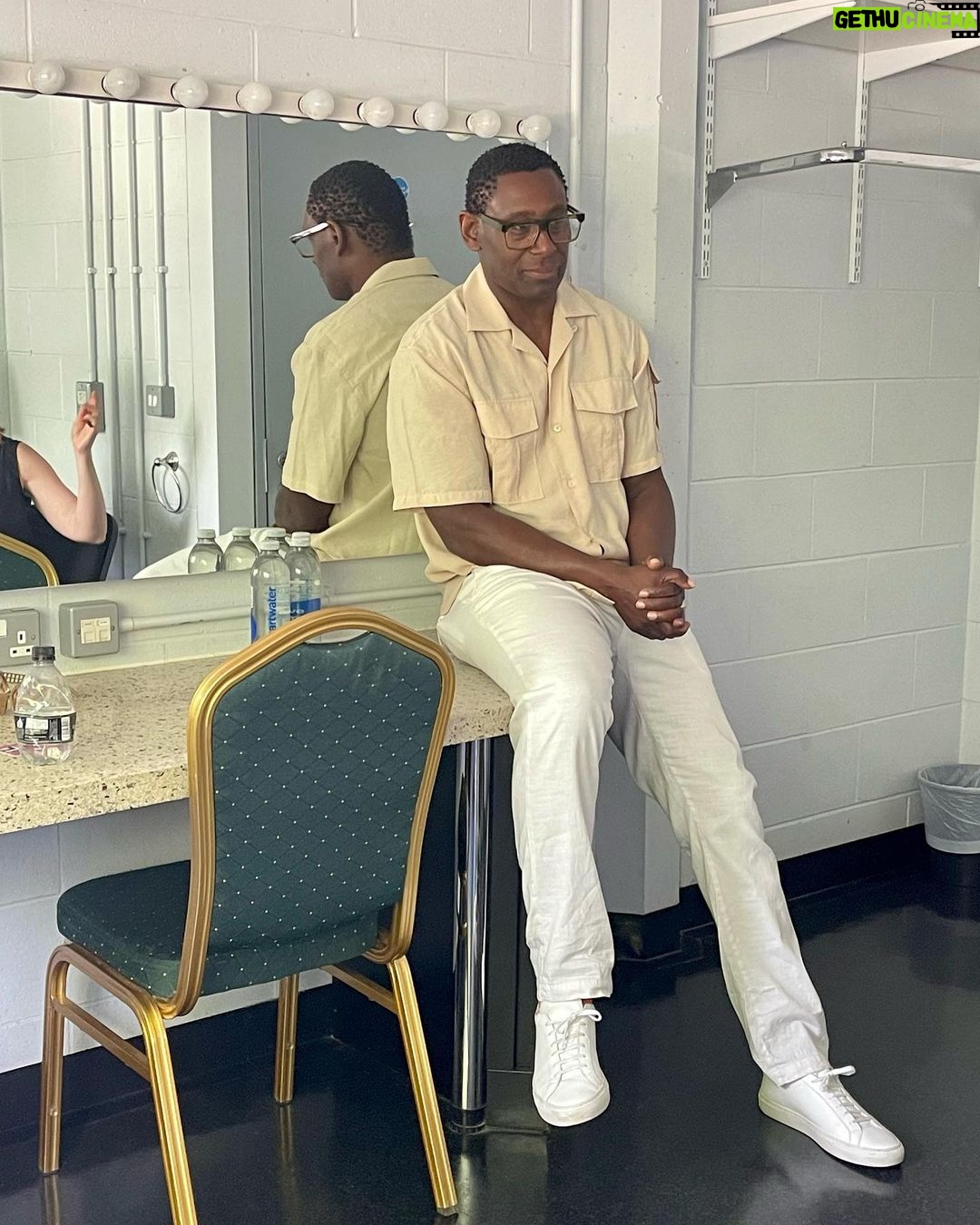 David Harewood Instagram - @davidharewood x @sheffdocfest There have been so many talks over the years but this one, focusing on David’s documentary work was edited and curated so beautifully at The Crucible by the @bbc Ideas team and led by the brilliant Chi Chi Izundu. 💫