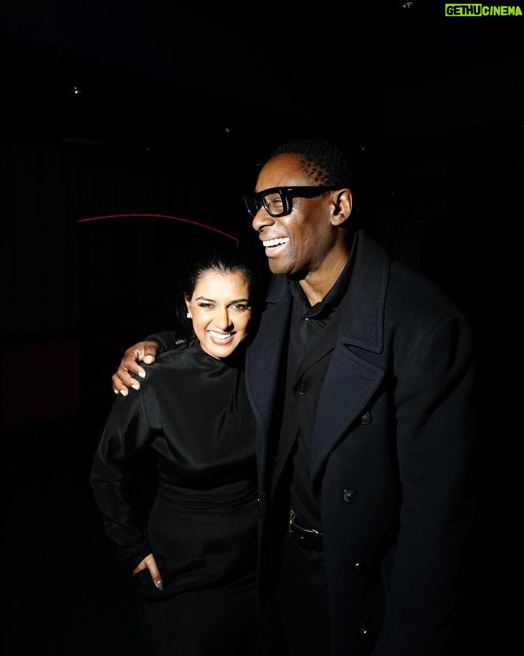 David Harewood Instagram - Just two proud producers of @section52films celebrating an incredible week. @davidharewood & @sabinaharper Thank you to everyone who came to our screening and have supported our journey so far. π«π«π«π« The Garden Cinema