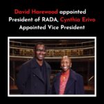 David Harewood Instagram - Congratulations to David Harewood (@davidharewood) who has been announced as the new president of the Royal Academy of Dramatic Art (@royalacademyofdramaticart) and Cynthia Erivo (@cynthiaerivo) who has been appointed vice president. Both are RADA alumni and will be assuming their positions immediately. As RADA’s honorary president and vice president, they will be on call to support the school, faculty, students and alumni by contributing, advocating and raising awareness. Harewood said: “As a former student at RADA and somebody who has enjoyed both the highs and experienced the lows of this industry, I feel I am ideally placed to help these young people navigate the sometimes difficult path from students to professionals, by bringing all the knowledge and experience I’ve learnt over a 30 year career." Erivo added: “I have been lucky enough to spend some time with the students at RADA, teaching and the lessons have been enlightening, heartwarming and heartbreaking, all at once. I’m excited to be able to spend more time with them, helping them along their path, to their careers in the outside world. My hope is that I can play a valuable role in strengthening the new talent of tomorrow.” We're excited to see developments unfold and we wish the both every success. Show some love in the comments 👉🏾 Follow @bmtstories and @bwtstories for more content 👉🏾 Share, repost and tag a friend __ [BMT] Disclaimer: No copyright infringement intended. All rights and credits are reserved for the rightful owner(s). Reference source: Variety #rada #davidharewood #cynthiaerivo #blackbritish #blackknowledge #uknews #blackunity #breakingnews #blacklove #melanin #melaninlove #blackexcellence  #newsheadlines #blackisbeautiful  #bmtstories #bmtnewsreels  #bmtblackcolumn #bmtstories #bmtfeb2024 RADA (Royal Academy of Dramatic Art)