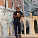David Harewood Instagram - Voice Over day. Dickens Pictures from Italy. #Venice #BridgeofSighs