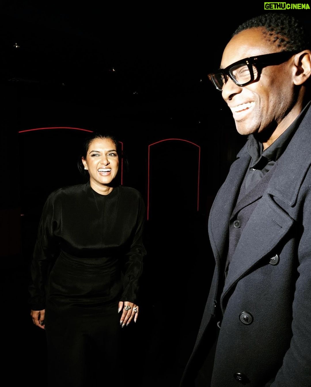 David Harewood Instagram - Just two proud producers of @section52films celebrating an incredible week. @davidharewood & @sabinaharper Thank you to everyone who came to our screening and have supported our journey so far. π«π«π«π« The Garden Cinema