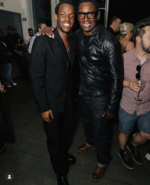 David Harewood Instagram - Wonderful night seeing Michael onstage. Very much enjoyed the play too.
#AlmeidaTheatre
@michealward
📸Dave Bennet