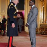 David Harewood Instagram - Quick chat with the King. #windsorcastle