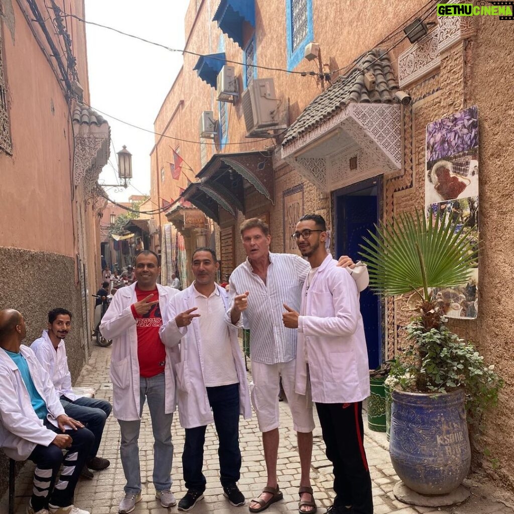 David Hasselhoff Instagram - The Moroccan locals are so awesome!