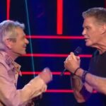 David Hasselhoff Instagram - It was great singing with Matthias and hanging out. The song Dammit I love you is out now! love, DH