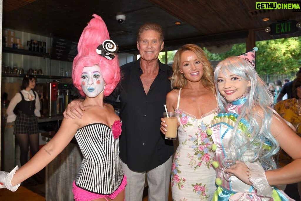 David Hasselhoff Instagram - Just want to share my incredible 70th birthday party that’s currently up on People Magazine. Enjoy! Love David - Link in bio!