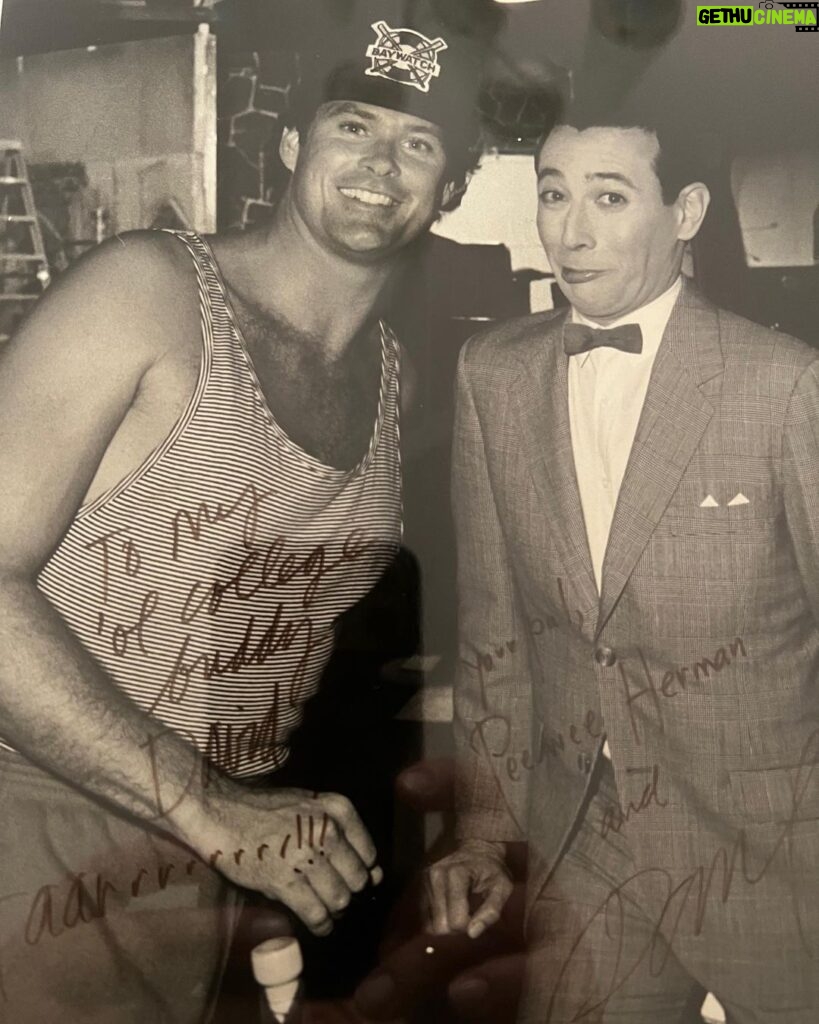 David Hasselhoff Instagram - Paul Reubens was a great, great friend. He gave me the muppets for my birthday and never forgot anyone’s birthday from our class. He was in my class at CalArts and room mates! He was always kind to me and to everyone. He will be missed. #paulreubens #peeweeherman