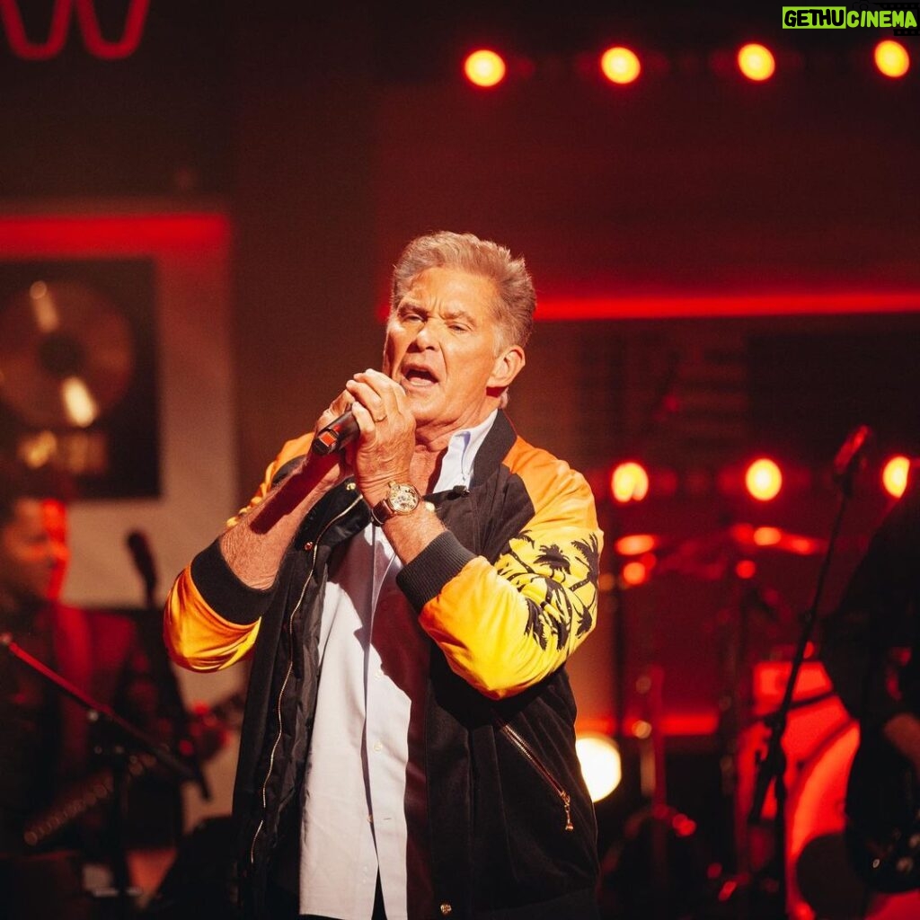 David Hasselhoff Instagram - Watch my performance of True Survivor from Kung Fury on today’s episode of the @kellyclarksonshow Link in bio! #truesurvivor #kungfury #kellyclarkson #kellyclarksonshow