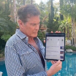 David Hasselhoff Instagram - Wow what a game! Absolute heartbreak for Wales but they still have a chance. France was Awesome. #walesvfrance #6nations