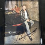 David Hasselhoff Instagram - Jump in my car! You can own my personally framed signed Knight Rider photo available now in the Hoff auction…Bidding is open now, link in bio! #DavidHasselhoff #TheHoff #TheHoffAuction #Auction #LiveAuction #Bidding #LiveAuctioneers #DiligentEstateSales #SpongeBob #KnightRider #MichaelKnight #KITT #Baywatch #MitchBuchannon #Lifeguard #80s #90s #Memorabilia #Autographed