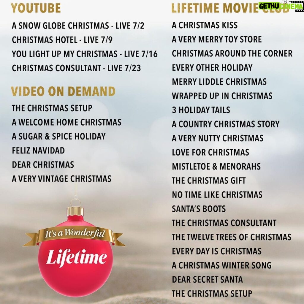 David Hasselhoff Instagram - Sleigh, what?! It’s the kickoff of Lifetime’s #SummerOfSantas 🎅 which means it’s time to celebrate Christmas in July. My #ItsAWonderfulLifetime movie #ChristmasConsultant will be on YouTube July 23rd and will be available on Lifetime Movie Club. 🎄🎁✨