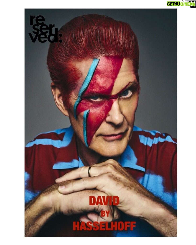 David Hasselhoff Instagram - Merry Xmas Everyone!! Digital Cover!!! A little treat for @davidhasselhoff fans and the beloved @davidbowie - Issue 7 Cover star Inside feature story!! Shot by @ben_cope !!Preorder Hardcopy!! Photographed by Ben Cope | @ben_cope Written by Bonnie Foster | @bonnievaughanfoster Styled by Editor in Chief - Jules Wood @Juleswstylist_ Makeup Artist: Garret Gervais using MAC Cosmetics | @garret.gervais @maccosmetics Grooming: Ana Estela using Kenra Professional, Suavecita Pomade | @theanaestela @kenraprofessional @suavecitapomade Fashion Editor: BJ Panda Bear | @bjpandabear Creative Director: David Greene @dogreene Photo Assistant: Jeffrey Fountain | @jr.fountain Fashion Assistants: Jackson Siegel | @jacksonscarney, Jaslynn Espinosa | @jassypeach Design/layout @hola.maestro @mcardozo Location: @_sad_studios Link for Preorder on @reservedmagazine bio