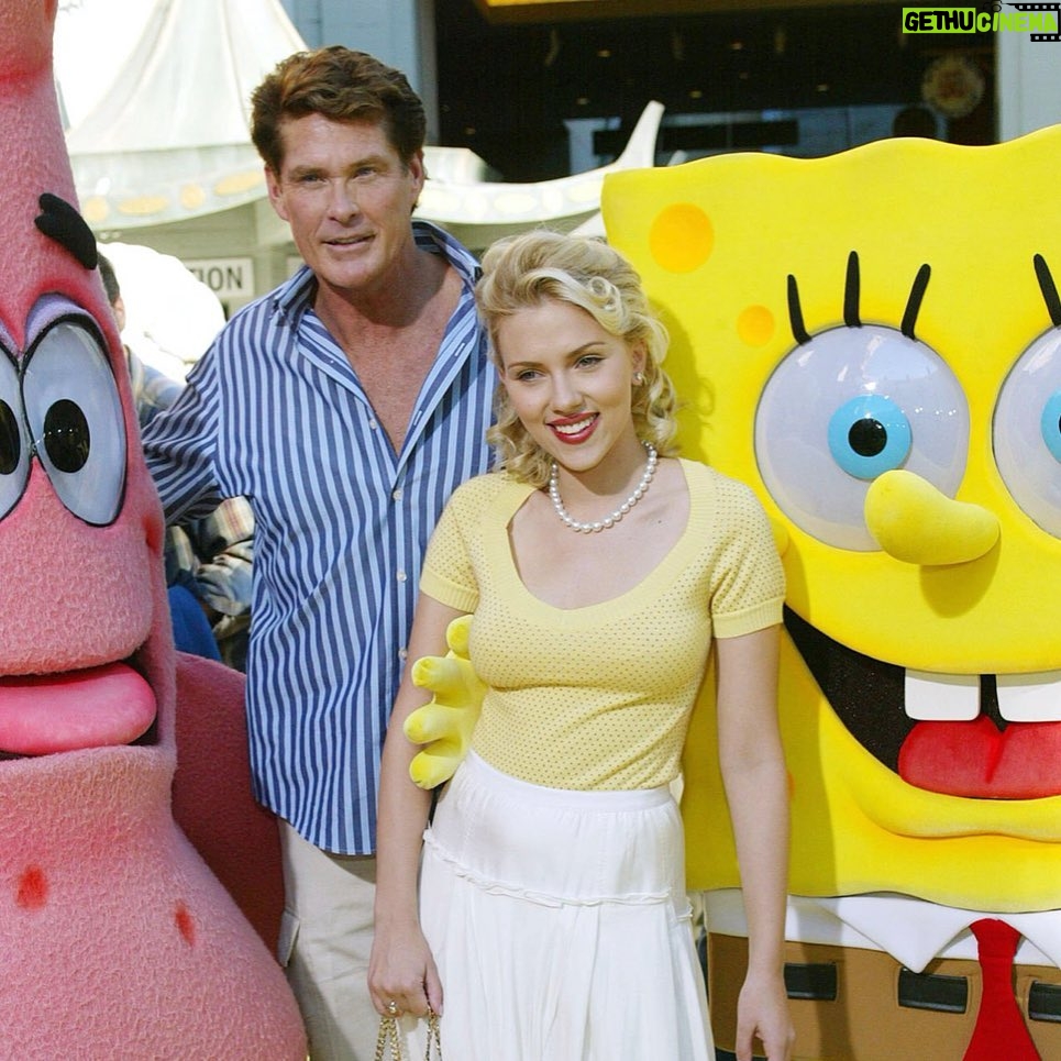 David Hasselhoff Instagram - What a great premiere! #spongebob #spongebobsquarepants #spongebobmovie