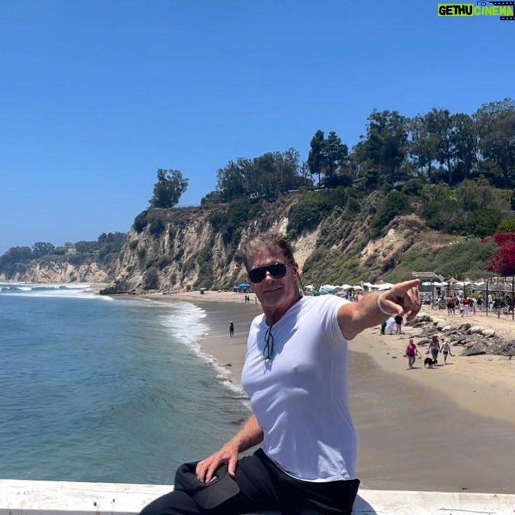 David Hasselhoff Instagram - Yeah you! 🫵 Malibu, California