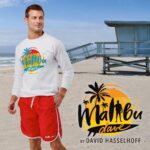 David Hasselhoff Instagram – Inspired by the sun-drenched shores of California, where fun is always in season, and relaxation never looked so good. I wanted to bring my positive vibes to a casual clothing line that’s part look, part outlook – a little bit of sunshine you can take from beach to bistro and everywhere in between. Malibu Dave Preview Set – Swim Trunks & Long Sleeve T-Shirt is now available @haulathon! For US residents you can find in-store at your local @Target and for international shoppers you can order from Haulathon.com!  Link in bio!  #Haulathon #MalibuDave