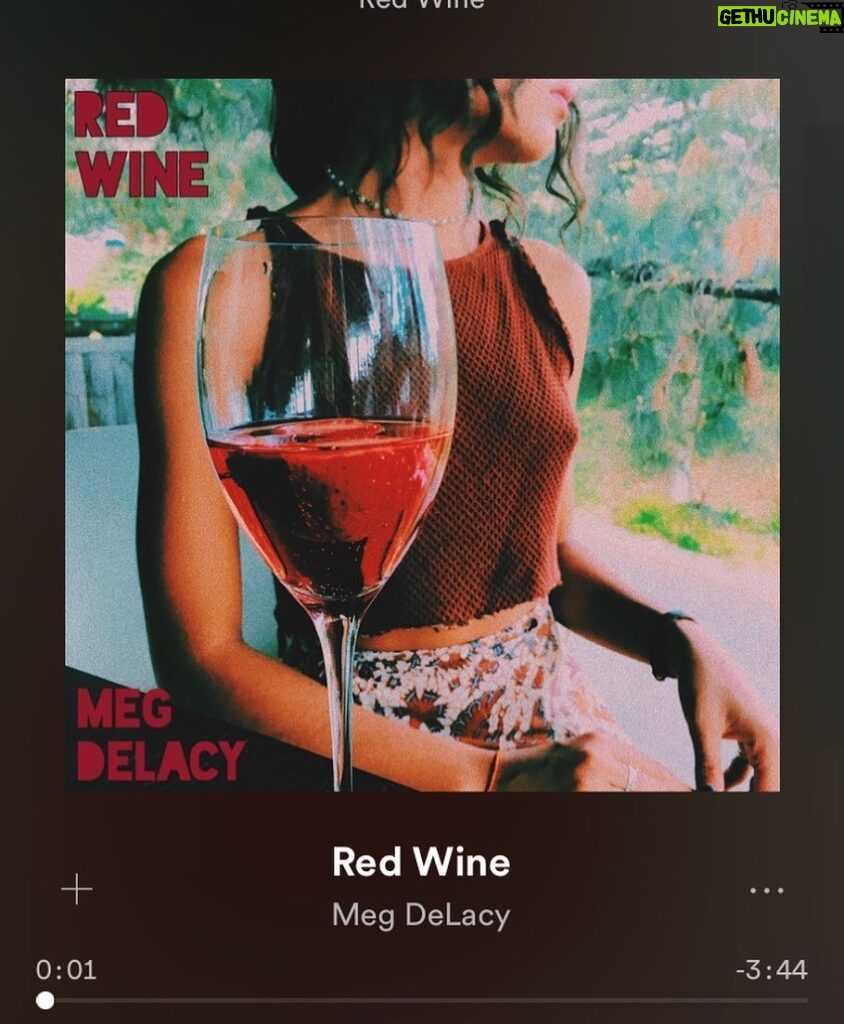 David Lambert Instagram - Just in time for valentine’s day. So very proud of @megdelacy for making this one. I love this song. Perfect vibe for today. Check it out on @spotify Hope you enjoy!! 🍷 ❤️