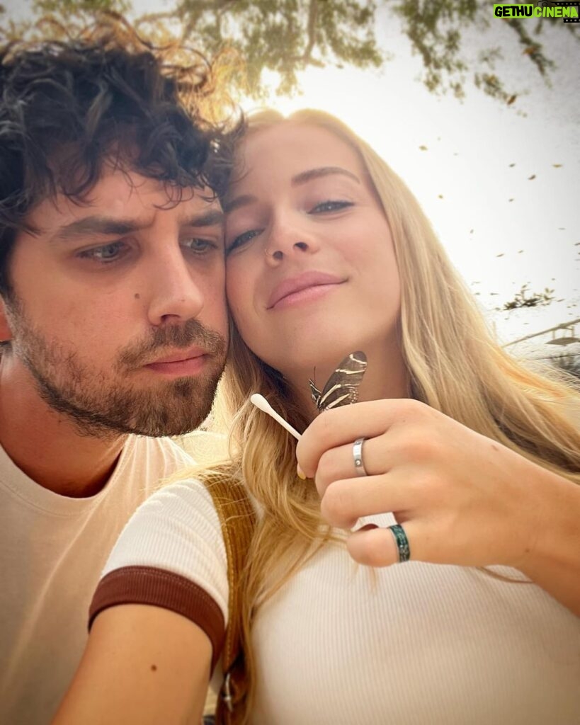 David Lambert Instagram - She taught me how to catch butterflies with Qtips
