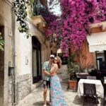 David Lim Instagram - Getting lost in the streets of Sicily. 🌺🪴🏛️🇮🇹 #taormina #sicily #amoremio Taormina, Sicily