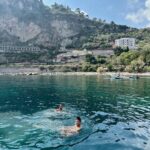 David Lim Instagram - Italy is amazing. It’s even better with great friends. 😎🌊⚓️🇮🇹 #sicilysquad #taormina #isolabella #boatday Isola Bella, Taormina, Sicily
