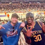David Lim Instagram – SWAT in da buildin’ for Game 6 let’s gooo!!! 🦅🏀🔥