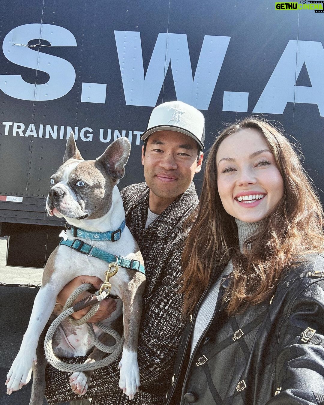 David Lim - 15.7K Likes - Last day on set. 🖤 #rollswat