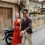 David Lim Instagram – Touch down in Taormina! 🌶️🛵🇮🇹 #taormina #sicily #ciao Taormina, Sicily