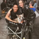 David Lim Instagram – Last day on set. 🖤 #rollswat Los Angeles, California