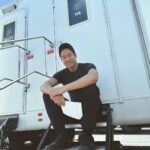 David Lim Instagram – Last day on set. 🖤 #rollswat Los Angeles, California