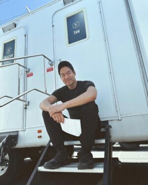 David Lim Instagram - Last day on set. 🖤 #rollswat