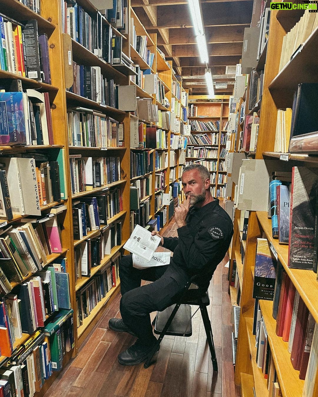 David Lim - 15.6K Likes - Behind the scenes from last night’s @swatcbs, and probably the last time they let us film in a bookstore… 📚🤓🤫 #SWAT