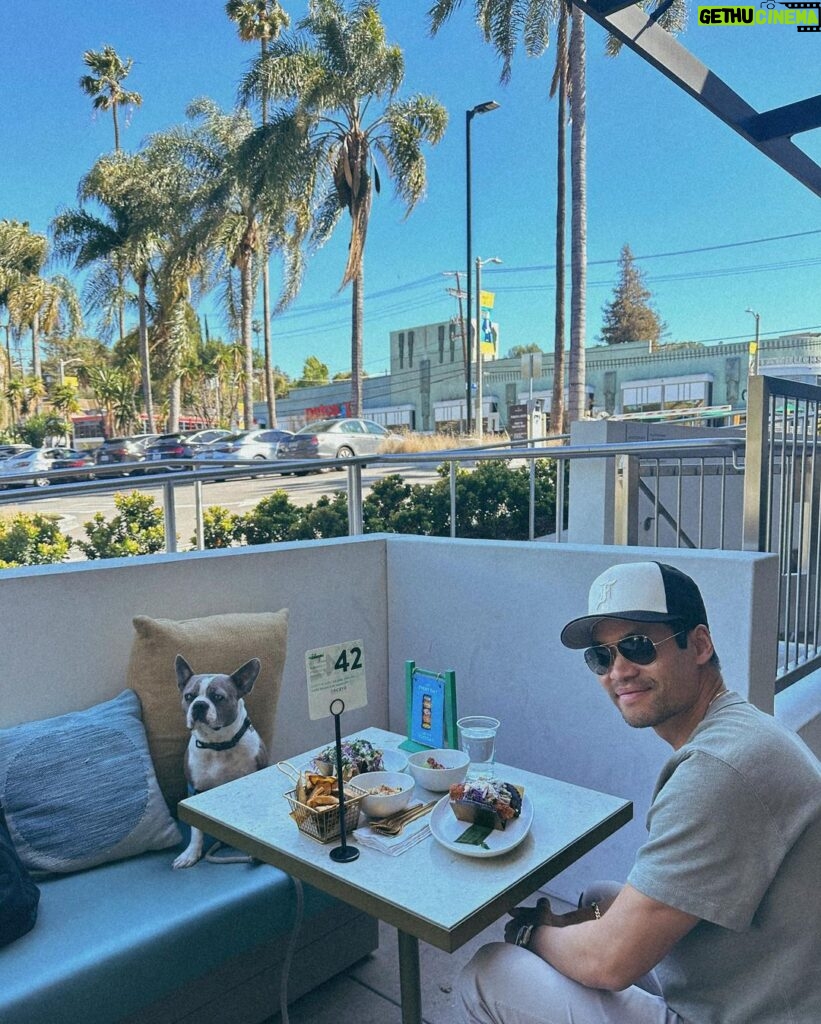 David Lim Instagram - LA life 🐶🌴😎 Los Angeles, California