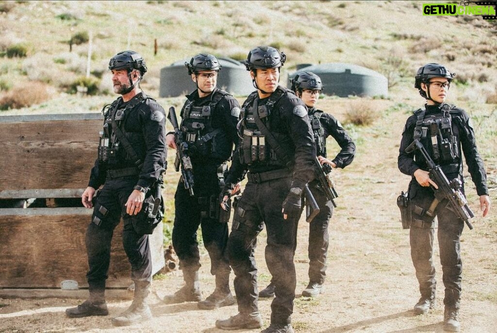 David Lim Instagram - “I’m lucky to be part of this team…” Stills from last night’s action-packed @swatcbs! 👊🏽💥 And a special shout out to our director @olmospix for letting me shadow him on this episode! 🎞️ #SWAT 📷 @davinophotostudio Los Angeles, California