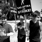 David Lim Instagram - SWAT on STRIKE 💥🪧🤝 #SAGAFTRAstrong #WGAstrong #rollswat Radford Studio Center