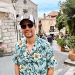 David Lim Instagram - Getting lost in the streets of Sicily. 🌺🪴🏛️🇮🇹 #taormina #sicily #amoremio Taormina, Sicily