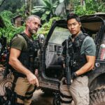 David Lim Instagram - Hey Deac, we in Pomona or Phuket? 🌴🍌 Swipe for a real photo of us in Thailand, from our Season 6 premiere in 2022. 🇹🇭 #swat #onlocation #S7 Pomona, California