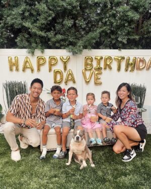 David Lim Instagram - Backyard shenanigans with a few of my favorite people! 🥳