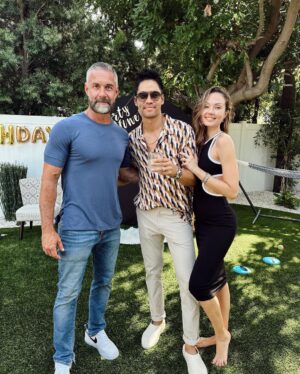David Lim Instagram - Backyard shenanigans with a few of my favorite people! 🥳