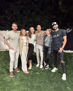 David Lim Instagram - Backyard shenanigans with a few of my favorite people! 🥳