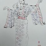 David Mack Instagram - New #Watercolors & Ink #Japan #Psylocke Modeled by @ComicKairi Original art & prints of my work are available at @kirbyscomicart . My new art book: THE MARVEL ART OF DAVID MACK ships soon! @CLoverpress I'm signing at @emeraldcitycomiccon #Seattle. DC for @awesomecons , & @wondercon in March. With ORIGINAL ART My creation of ECHO is #1 on Disney+ & Hulu MARVEL Assembled: The Making of ECHO out today. I was interviewed with @VincentDOnofrio about #ECHO & #Daredevil. Interview out now. In my story I shared the interview of @AlaquaCox on the Tonight show! I taught at the School for the Deaf in Africa, Asia, & Europe, in my work for the US State Dept, and the students love Echo all around the world. And now to see Echo embraced so personally here & on mainstream TV is moving. A heartfelt thank you to the cast & creators of the ECHO @Disney+ series, @AlaquaCox @sydneyfreeland @mariondayre @zahnmcclarnon @shoshannah7 #DarnellBesaw & all that I met & have yet to meet, for putting such heartfelt effort & thoughtfulness into this story & character & world. Sharing my watercolor art in honor of ECHO, including young Maya played by Darnell Besaw, Video at the ECHO premiere with the cast & creators. Legendary @VincentDOnofrio graciously telling the press that I created Echo & helped with his Kingpin performance on #Daredevil. Wonderful to view the Echo series with my co-creator & collaborators on that first story, @JoeQuesada, & @JimmyPalmiotti, (who also hired me to write Daredevil back then- 25 years ago, & on) & editor Nanci Q, @AmandaConner, & @ComicKairi, who filmed this moment & so many other photos & videos I will share with you here. I hope you enjoy the ECHO show. You can find my original art work at @KirbysComicArt