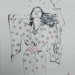 David Mack Instagram - New #Watercolors & Ink #Japan #Psylocke Modeled by @ComicKairi Original art & prints of my work are available at @kirbyscomicart . My new art book: THE MARVEL ART OF DAVID MACK ships soon! @CLoverpress I'm signing at @emeraldcitycomiccon #Seattle. DC for @awesomecons , & @wondercon in March. With ORIGINAL ART My creation of ECHO is #1 on Disney+ & Hulu MARVEL Assembled: The Making of ECHO out today. I was interviewed with @VincentDOnofrio about #ECHO & #Daredevil. Interview out now. In my story I shared the interview of @AlaquaCox on the Tonight show! I taught at the School for the Deaf in Africa, Asia, & Europe, in my work for the US State Dept, and the students love Echo all around the world. And now to see Echo embraced so personally here & on mainstream TV is moving. A heartfelt thank you to the cast & creators of the ECHO @Disney+ series, @AlaquaCox @sydneyfreeland @mariondayre @zahnmcclarnon @shoshannah7 #DarnellBesaw & all that I met & have yet to meet, for putting such heartfelt effort & thoughtfulness into this story & character & world. Sharing my watercolor art in honor of ECHO, including young Maya played by Darnell Besaw, Video at the ECHO premiere with the cast & creators. Legendary @VincentDOnofrio graciously telling the press that I created Echo & helped with his Kingpin performance on #Daredevil. Wonderful to view the Echo series with my co-creator & collaborators on that first story, @JoeQuesada, & @JimmyPalmiotti, (who also hired me to write Daredevil back then- 25 years ago, & on) & editor Nanci Q, @AmandaConner, & @ComicKairi, who filmed this moment & so many other photos & videos I will share with you here. I hope you enjoy the ECHO show. You can find my original art work at @KirbysComicArt