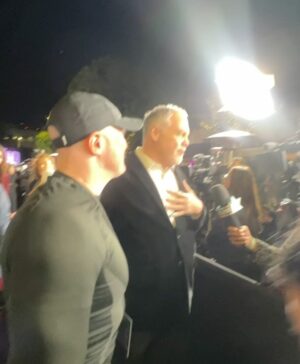 David Mack Instagram - At the ECHO premiere with the cast & creators.
Legendary @VincentDOnofrio graciously telling the press that I created Echo & helped with his Kingpin performance on #Daredevil.
Wonderful to view the Echo series with my co-creator & collaborators on that first story, @JoeQuesada, & @JimmyPalmiotti, (who also hired me to write Daredevil back then- 25 years ago, & on) & editor Nanci Q, @AmandaConner, & @ComicKairi, who filmed this moment & so many other photos & videos I will share with you here.

A heartfelt thank you to the cast & creators of the ECHO @Disney+ series, @AlaquaCox @sydneyfreeland @mariondayre @zahnmcclarnon @shoshannah7 & all that I met & have yet to meet, for putting such heartfelt effort & thoughtfulness into this story & character & world.

It's a moving experiences for me to see the ECHO story come to life after all these year, & after so much invested in the character & stories that come from a very personal place.

It was incredible to see so many people dressed as ECHO at the premiere, & so wonderful to see the character embraced by the Deaf community & the Indigenous community.

I taught at the School for the Deaf in Africa, Asia, & Europe, in my work for the US State Dept, and the students love Echo all around the world.  And now to see Echo embraced so personally here is so moving. 

I hope all of you enjoy the show today.