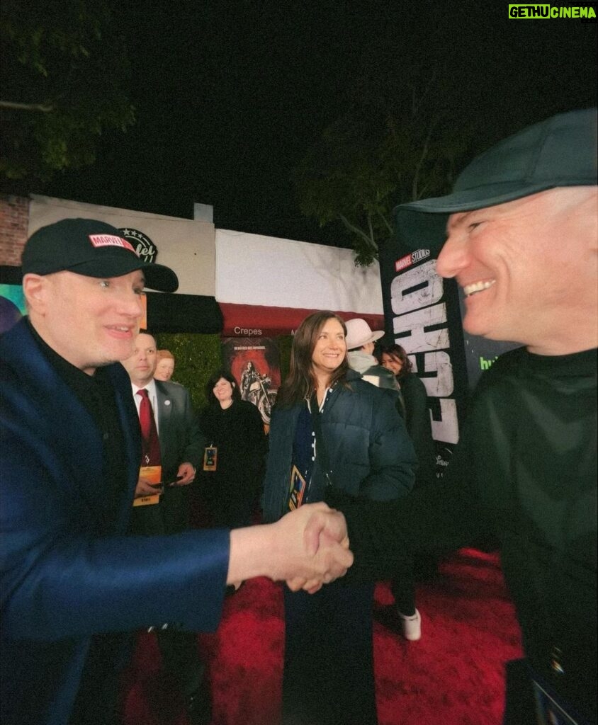 David Mack Instagram - At the ECHO premiere with the cast & creators. Legendary @VincentDOnofrio graciously telling the press that I created Echo & helped with his Kingpin performance on #Daredevil. Wonderful to view the Echo series with my co-creator & collaborators on that first story, @JoeQuesada, & @JimmyPalmiotti, (who also hired me to write Daredevil back then- 25 years ago, & on) & editor Nanci Q, @AmandaConner, & @ComicKairi, who filmed this moment & so many other photos & videos I will share with you here. A heartfelt thank you to the cast & creators of the ECHO @Disney+ series, @AlaquaCox @sydneyfreeland @mariondayre @zahnmcclarnon @shoshannah7 & all that I met & have yet to meet, for putting such heartfelt effort & thoughtfulness into this story & character & world. It's a moving experiences for me to see the ECHO story come to life after all these year, & after so much invested in the character & stories that come from a very personal place. It was incredible to see so many people dressed as ECHO at the premiere, & so wonderful to see the character embraced by the Deaf community & the Indigenous community. I taught at the School for the Deaf in Africa, Asia, & Europe, in my work for the US State Dept, and the students love Echo all around the world. And now to see Echo embraced so personally here is so moving. I hope all of you enjoy the show today.