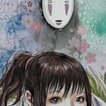 David Mack Instagram - Happy New Year! My new #SpiritedAway giclée print. A companion piece to my #PrincessMononoke print. Order both at @KirbysComicArt (while stock lasts). Link in my BIO & order the #NeilGaiman #NewYearsWish prints at neverwear.net! My creation of ECHO on Disney+ Jan 9! Video of my work (In #Japanese subtitles) from ライブドローイングイベント & Tokyo Comic Con here: https://vimeo.com/871158301
