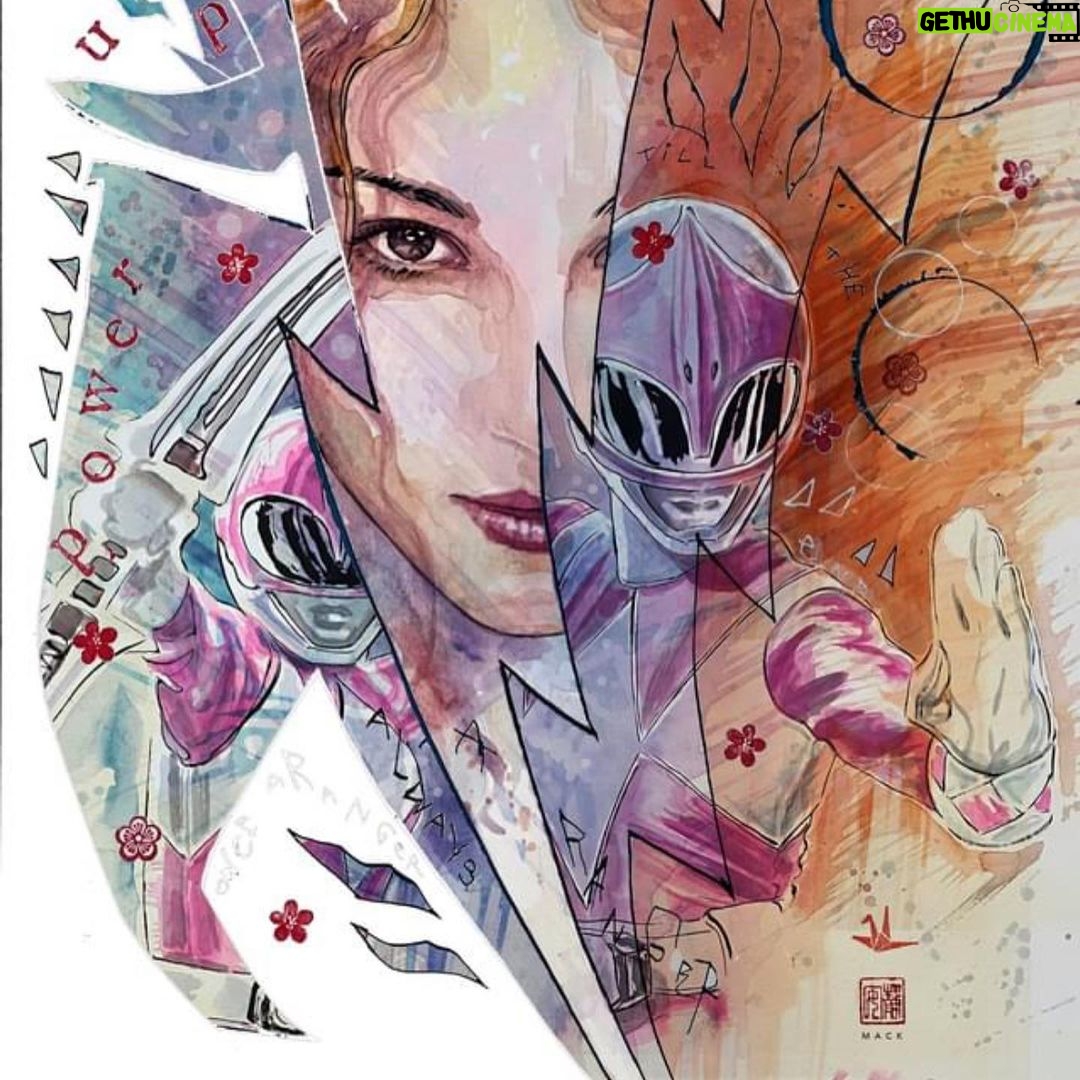 David Mack Instagram - Amy Jo Johnson @AtothedoubleJ writer (& original Pink Power Ranger) shared cover art I did for her new upcoming #PowerRangers series. From @boom_studios KS LINK on her page! Original art available at @KirbysComicArt LINK in my BIO If you haven't heard, the character ECHO I created when I was writing #Daredevil, has her own show! Played by #AlaquaCox @AlaquaCox with #Vincentdonofrio @VincentDonofrio My creation of MARVEL Studios #ECHO JANUARY on Disney+ Thanks all of you who have supported my books & work over the years! *I'm a guest at @fanexposf San Francisco #Thanksgiving weekend! #SanFrancisco Fri-Sun #MusconeCenter Nov. 24-26 *I'm signing at Ninja Exchange #SanDiego Nov. 18 & 19. With @jimLee & #System of a down @johndolmayan_ @TorpedoComics @Thatspidermanbooth *Signing in JAPAN Dec 2&3 at @BraveAndBold & @TokyoComicCon *Signing in #Hawaii Jan 6 & 7 at @HawaiiPopCon I will have a LIMITED amount of books at my table! & Prints & ORIGINAL ART! PRINTS! #princessmononoke 🤩 & Original Art at @KirbysComicArt (LINK in my BIO!) Thank you so much for the #Birthday wishes! & kind & thoughtful messages! I'm so grateful! Thanks for making #NYCC so epic! Thanks for the AMAZING orders on THE MARVEL ART OF DAVID MACK book! 200 + pages of my art at MARVEL! Include ECHO, Daredevil, my art on the Winter Soldier Film Titles, Jessica Jones opening titles & more! Can still order it at LINK in my BIO @clover_press Can you believe it's 25 years since I first created ECHO on my first work at MARVEL as WRITER for #Daredevil? And 30 years since my first KABUKI story! (Which is what got me the offer to start writing Daredevil at Marvel. All my KABUKI books at @DarkHorseComics. Including our creator-owned series called COVER with @brianmbendis , inspired by my overseas work for the US State Dept. Updates on KABUKI soon! My ART & PRINTS @KirbysComicArt LINK in my BIO