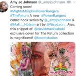 David Mack Instagram - Amy Jo Johnson @atothedoublej writer (& original Pink Power Ranger) shared some of the art I did for her new upcoming series. Will share more with you when she does :) Original art available at @KirbysComicArt LINK in my BIO If you haven't heard, the character ECHO I created when I was writing #Daredevil, has her own show! Played by #AlaquaCox @AlaquaCox with #Vincentdonofrio @VincentDonofrio My creation of MARVEL Studios #ECHO JANUARY on Disney+ Thanks all of you who have supported my books & work over the years! *I'm a guest at @fanexposf San Francisco #Thanksgiving weekend! #SanFrancisco Fri-Sun #MusconeCenter Nov. 24-26 *I'm signing at Ninja Exchange #SanDiego Nov. 18 & 19. With @jimLee & #System of a down @johndolmayan_ @TorpedoComics @Thatspidermanbooth *Signing in JAPAN Dec 2&3 at @BraveAndBold & @TokyoComicCon *Signing in #Hawaii Jan 6 & 7 at @HawaiiPopCon I will have a LIMITED amount of books at my table! & Prints & ORIGINAL ART! PRINTS! #princessmononoke 🤩 & Original Art at @KirbysComicArt (LINK in my BIO!) Thank you so much for the #Birthday wishes! & kind & thoughtful messages! I'm so grateful! Thanks for making #NYCC so epic! Thanks for the AMAZING orders on THE MARVEL ART OF DAVID MACK book! 200 + pages of my art at MARVEL! Include ECHO, Daredevil, my art on the Winter Soldier Film Titles, Jessica Jones opening titles & more! Can still order it at LINK in my BIO @clover_press Can you believe it's 25 years since I first created ECHO on my first work at MARVEL as WRITER for #Daredevil? And 30 years since my first KABUKI story! (Which is what got me the offer to start writing Daredevil at Marvel. All my KABUKI books at @DarkHorseComics. Including our creator-owned series called COVER with @brianmbendis , inspired by my overseas work for the US State Dept. Updates on KABUKI soon! My ART & PRINTS @KirbysComicArt LINK in my BIO