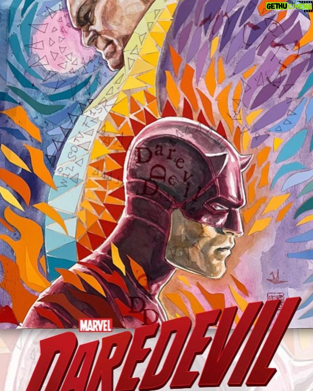 David Mack Instagram - Thank you so much for the #Birthday wishes! & kind & thoughtful messages! I'm so grateful! Sharing my new cover to #Daredevil #1! See you at NYCC! My table is H-15. Will have the #4 #SIKTC Mack Pack at my table. My ART & PRINTS @KirbysComicArt LINK in my BIO This #Daredevil cover @stashhhloot NYCC EXCLUSIVE Link in their Bio @whatnot @aka_mr.bolo @whatnotcomics Thanks for the AMAZING orders on THE MARVEL ART OF DAVID MACK book! Can still order it at LINK in my BIO @clover_press Find prints & originals of my work at @KirbysComicArt My creation of MARVEL Studios #ECHO JANUARY on Disney+ Thanks all of you who have supported my books & work over the years! Can you believe it's 25 years since I first created ECHO on my first work at MARVEL as WRITER for #Daredevil? And 30 years since my first KABUKI story! (Which is what got me the offer to start writing Daredevil at Marvel. All my KABUKI books at @DarkHorseComics. Including our creator-owned series called COVER with @brianmbendis , inspired by my overseas work for the US State Dept. Updates on KABUKI soon!
