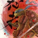 David Mack Instagram - My "Dark Knight" homage cover for #TMNT #1! Available during #NewYorkComicCon ONLINE Thursday Oct 12 from @SMZcomics here: https://www.whatnot.com/live/8fe31496-777f-4343-a700-0b0f24468648?app=ios&sender_id=334583&sharing_channel=copyLink Art & Prints of my work @kirbysComicArt here: https://kirbyscomicartshop.com/collections/david-mack LINK in BIO My #NYCC table is H-15. Will have the #4 #SIKTC Mack Pack. @kevineastmantmnt @whatnotcomics @aka_mr.bolo #TeenageMutantNinjaTurtles Thanks for the AMAZING orders on THE MARVEL ART OF DAVID MACK book! Can still order it at LINK in my BIO @clover_press Find prints & originals of my work at @KirbysComicArt My creation of MARVEL Studios #ECHO JANUARY on Disney+ Thanks all of you who have supported my books & work over the years! Can you believe it's 25 years since I first created ECHO on my first work at MARVEL as WRITER for #Daredevil? And 30 years since my first KABUKI story! (Which is what got me the offer to start writing Daredevil at Marvel. All my KABUKI books at @DarkHorseComics. Including our creator-owned series called COVER with @brianmbendis , inspired by my overseas work for the US State Dept. Updates on KABUKI soon!